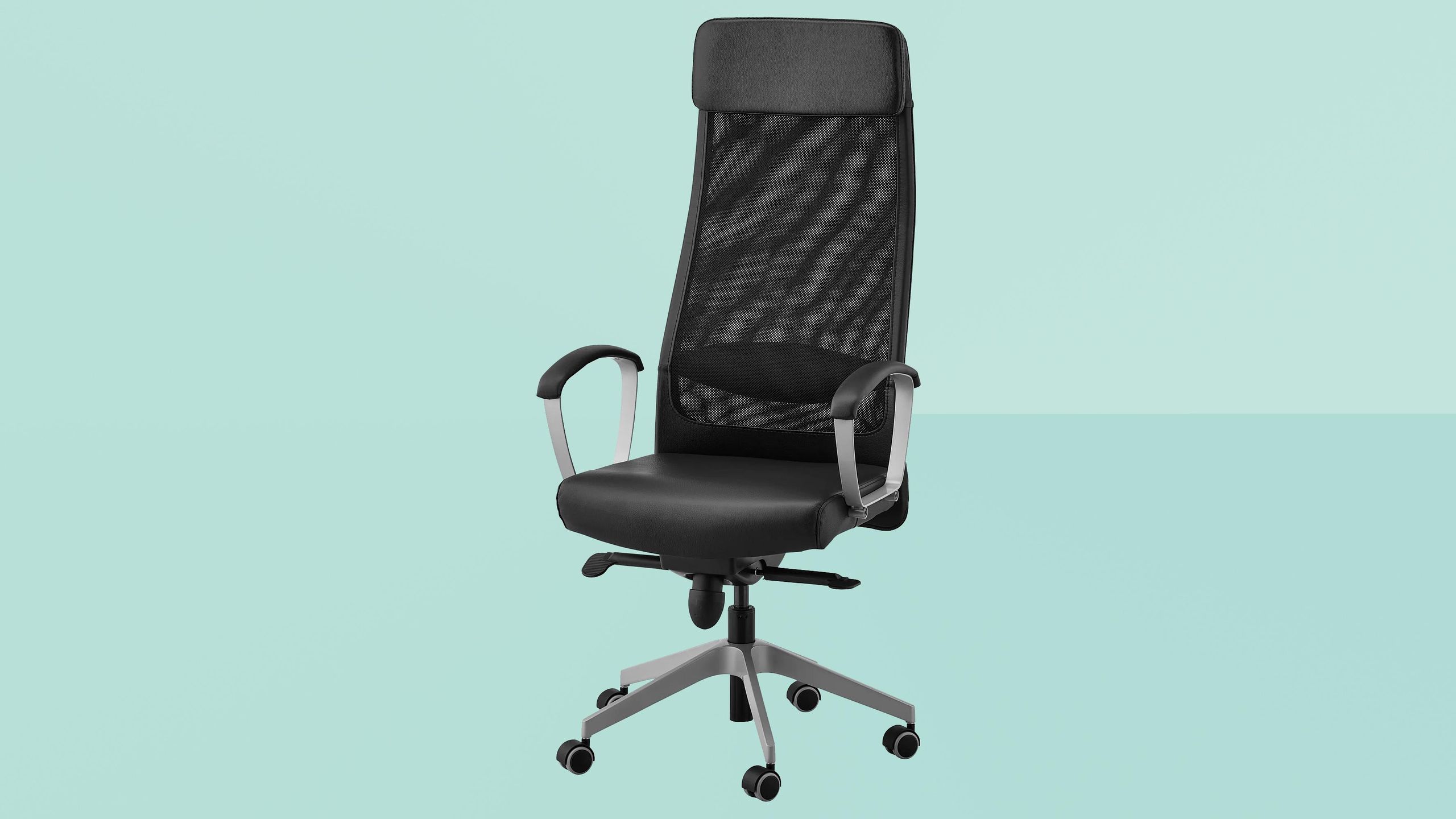 IKEA MARKUS 回転式オフィスチェア MARKUS office chair, Vissle light gray, Medium - IKEA
