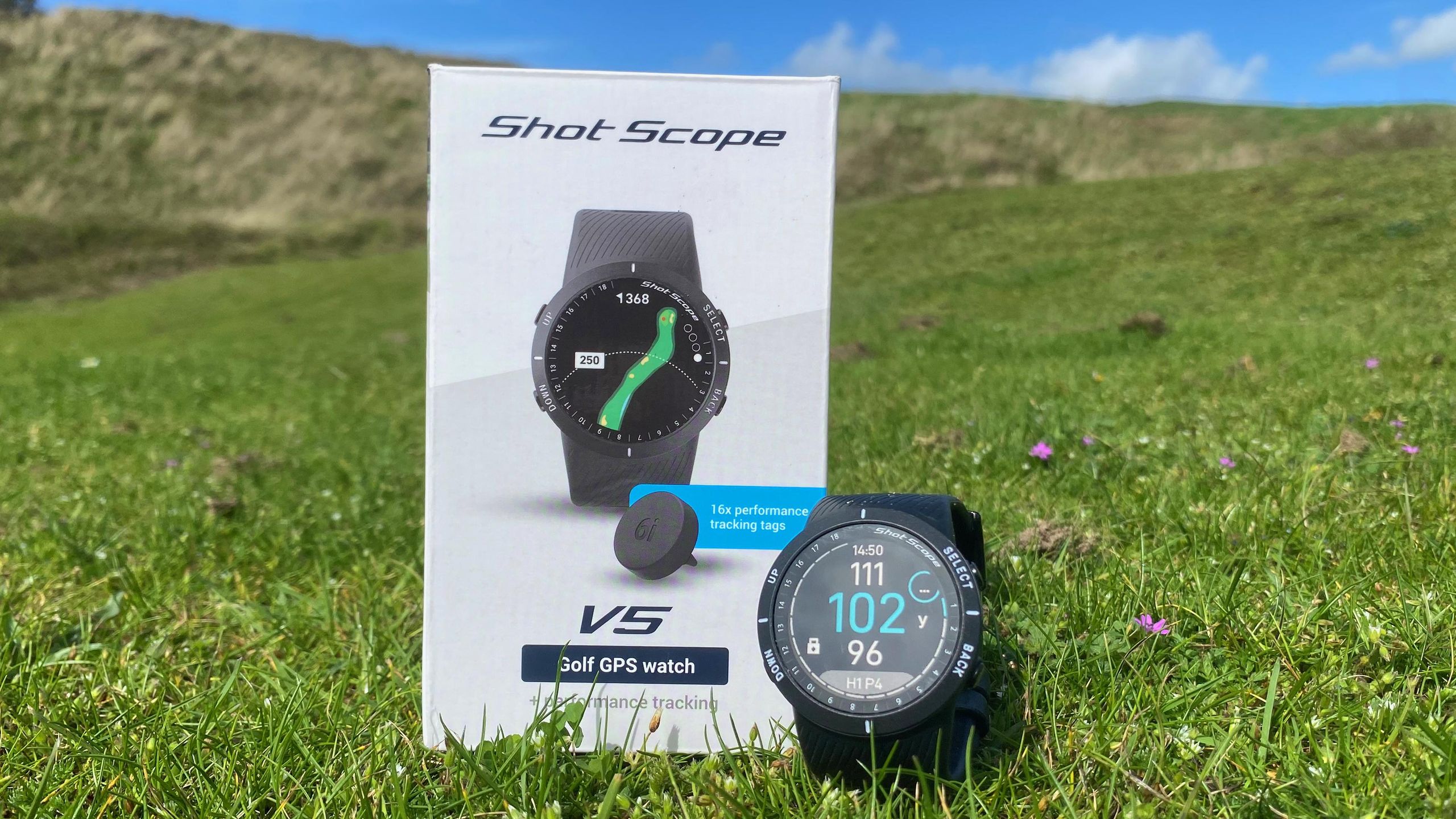 [完全新品・未開封] Shot scope V5 Golf GPS Watch Shot Scope V5 | Golf Smarter with V5