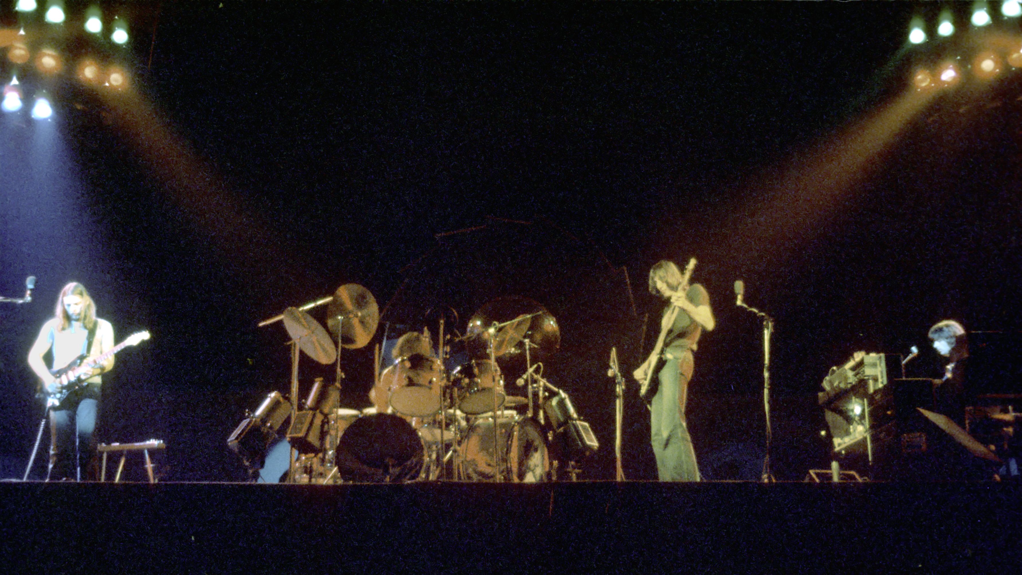 Pink Floyd on tour in the early 1970s
