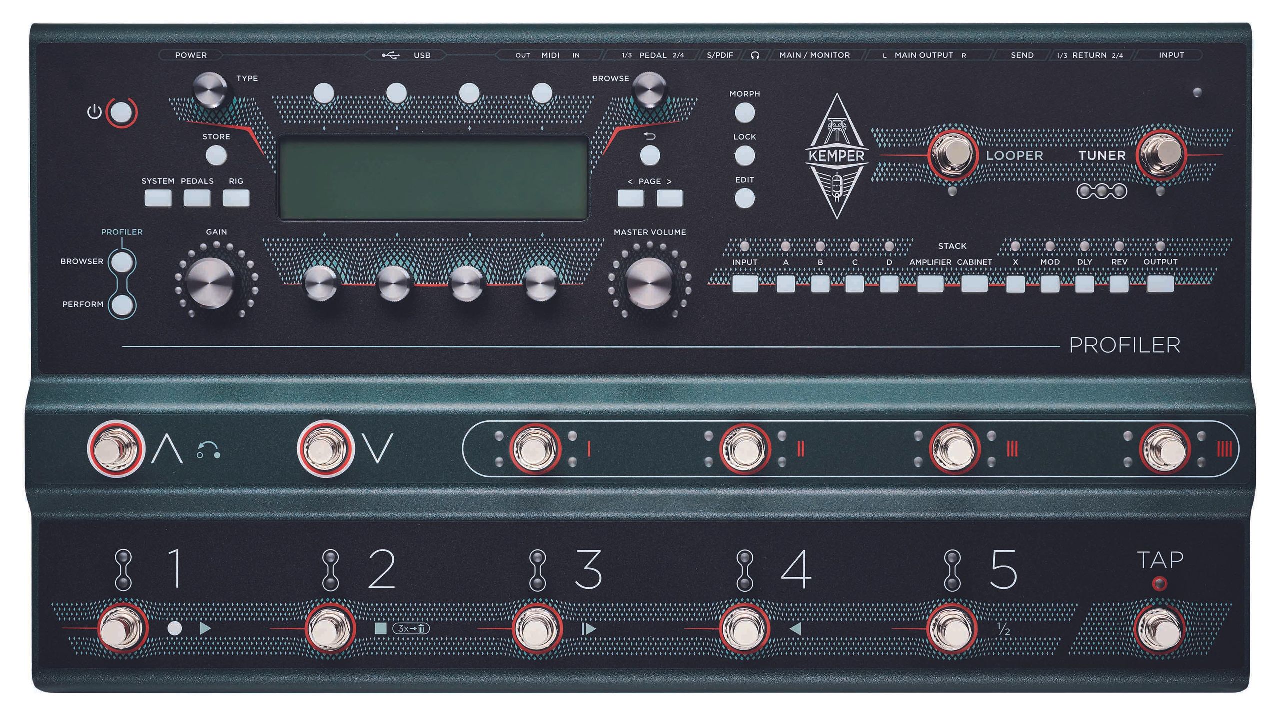 【美品】KEMPER PROFILER STAGE Kemper Profiler Stage Multi-Effects Pedal