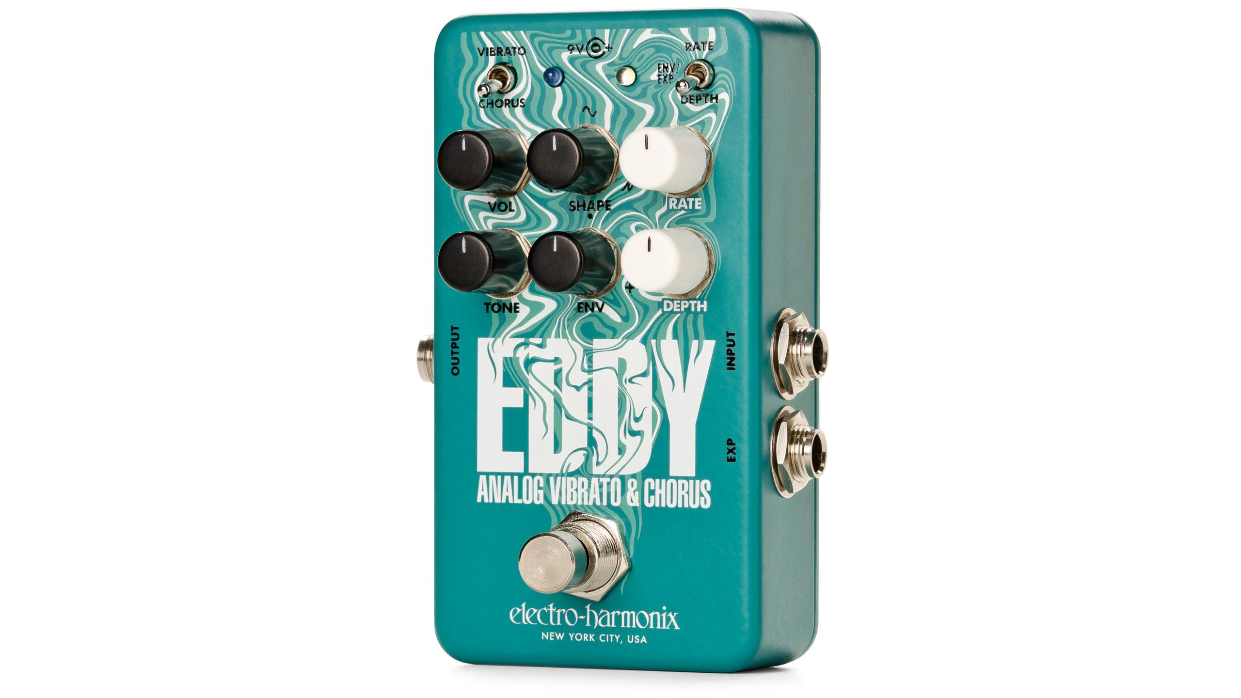 Electro-Harmonix unveils Eddy – and he's a chorus / vibrato pedal