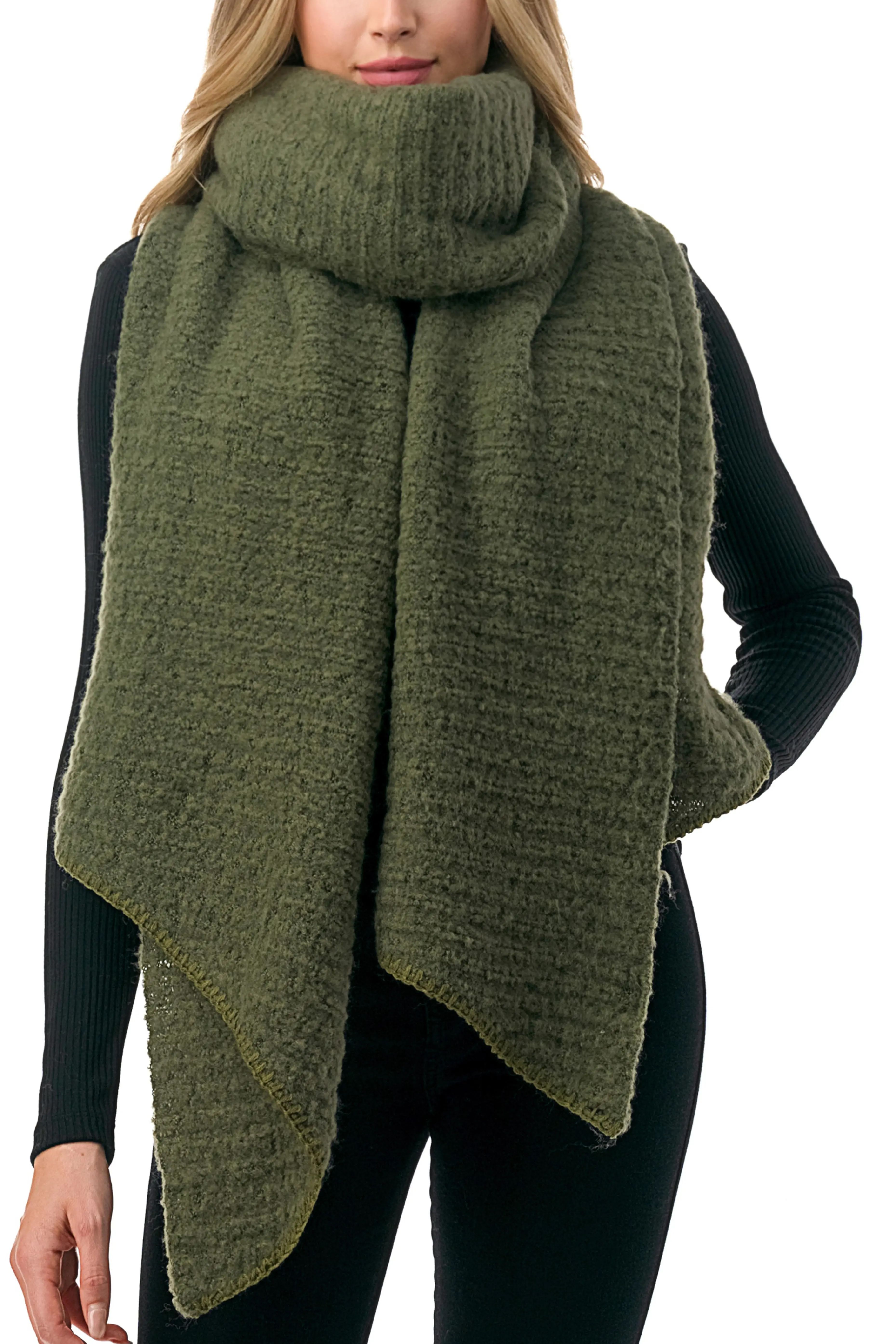 Marcus Adler Ultra Soft Chunky Whip Stitch Scarf