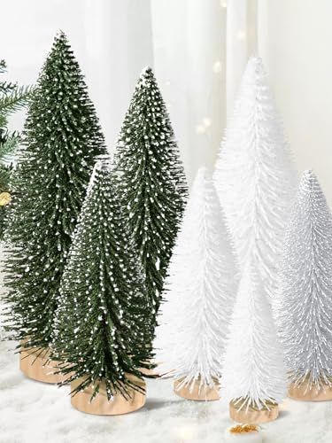 9pcs Mini Christmas Trees