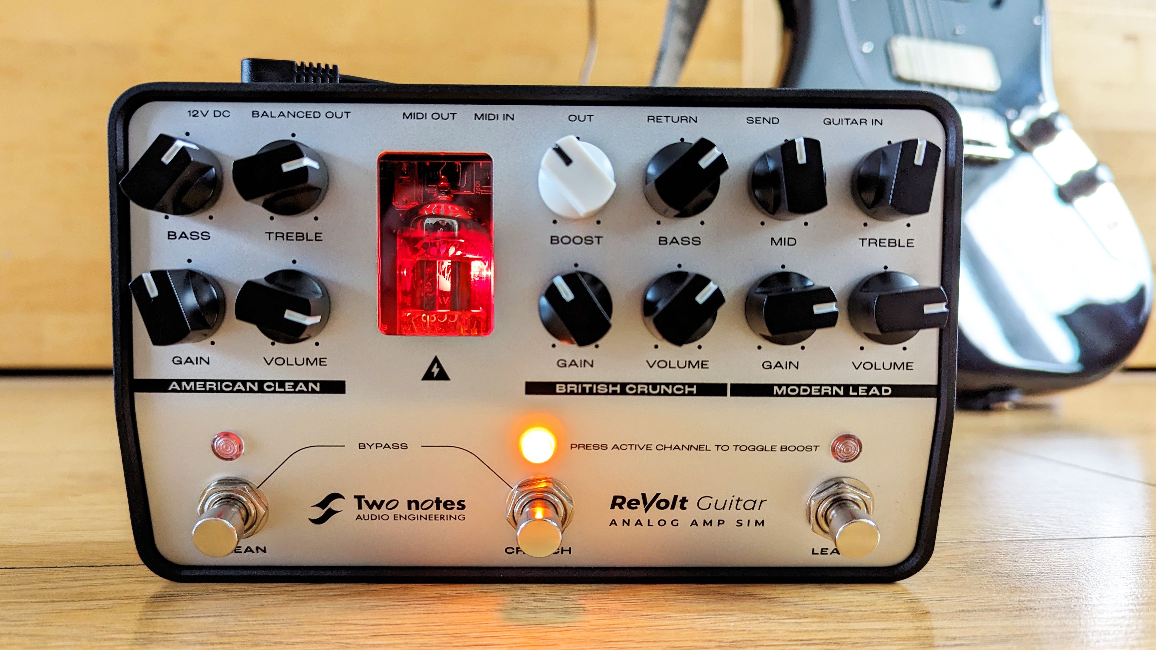 Two Notes ReVolt Guitar Analog Amp Sim pedal review | MusicRadar