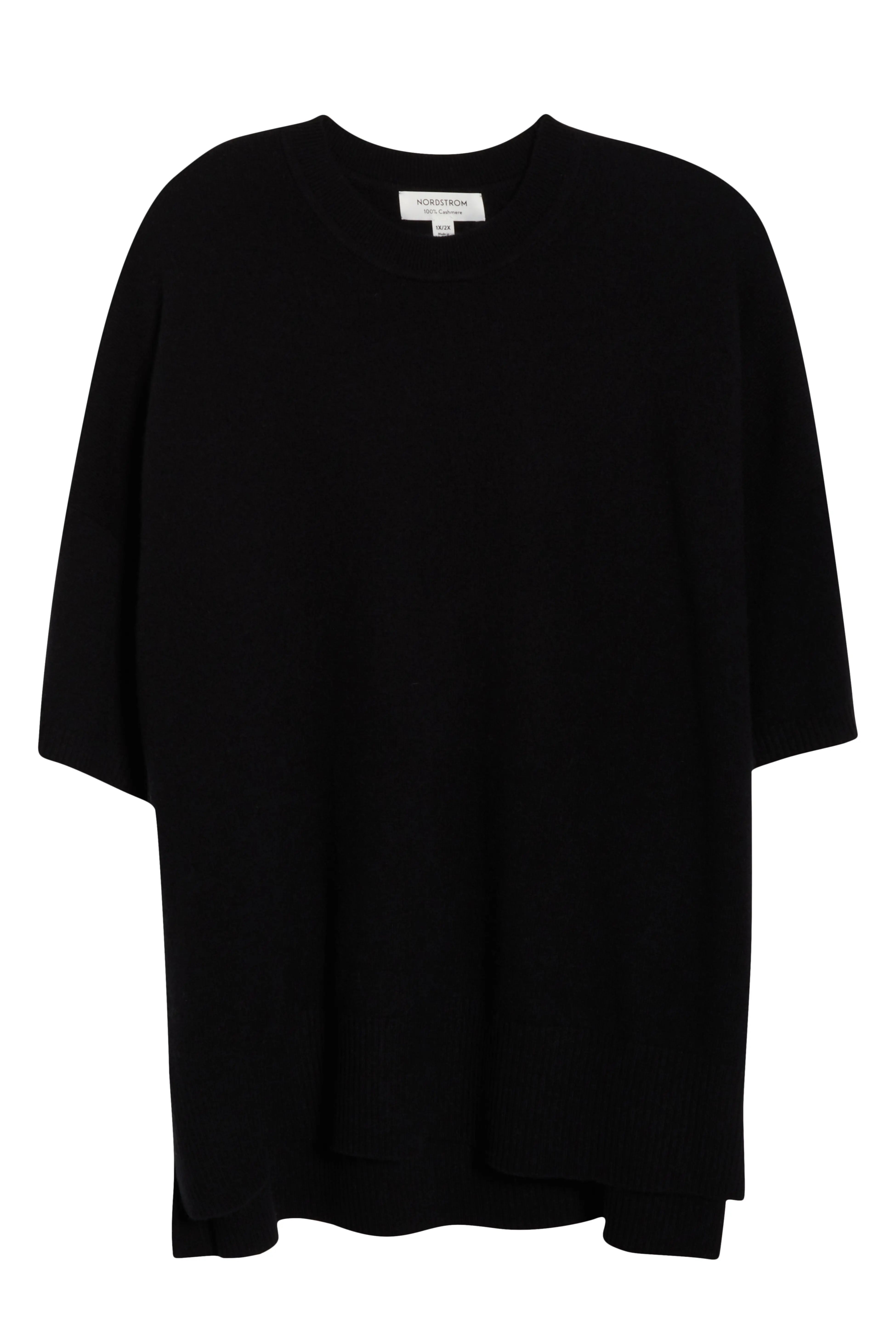 Nordstrom Short Sleeve Cashmere Sweater