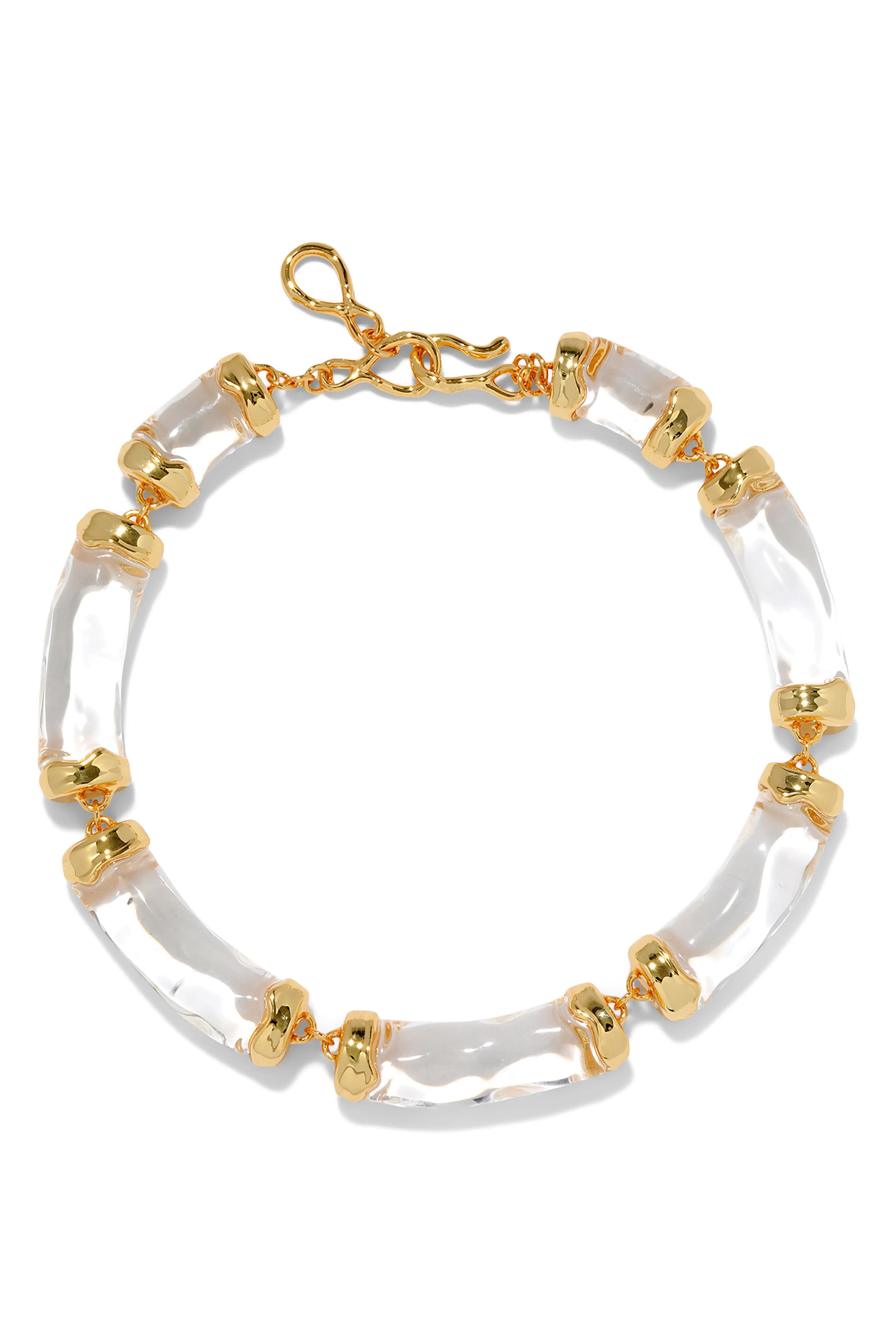 Alexis Bittar Liquid Lucite&amp;reg; Pillow Link Necklace
