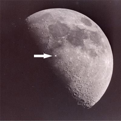 Lunar Flash Mystery Solved: Moon Just Passing Gas | Space