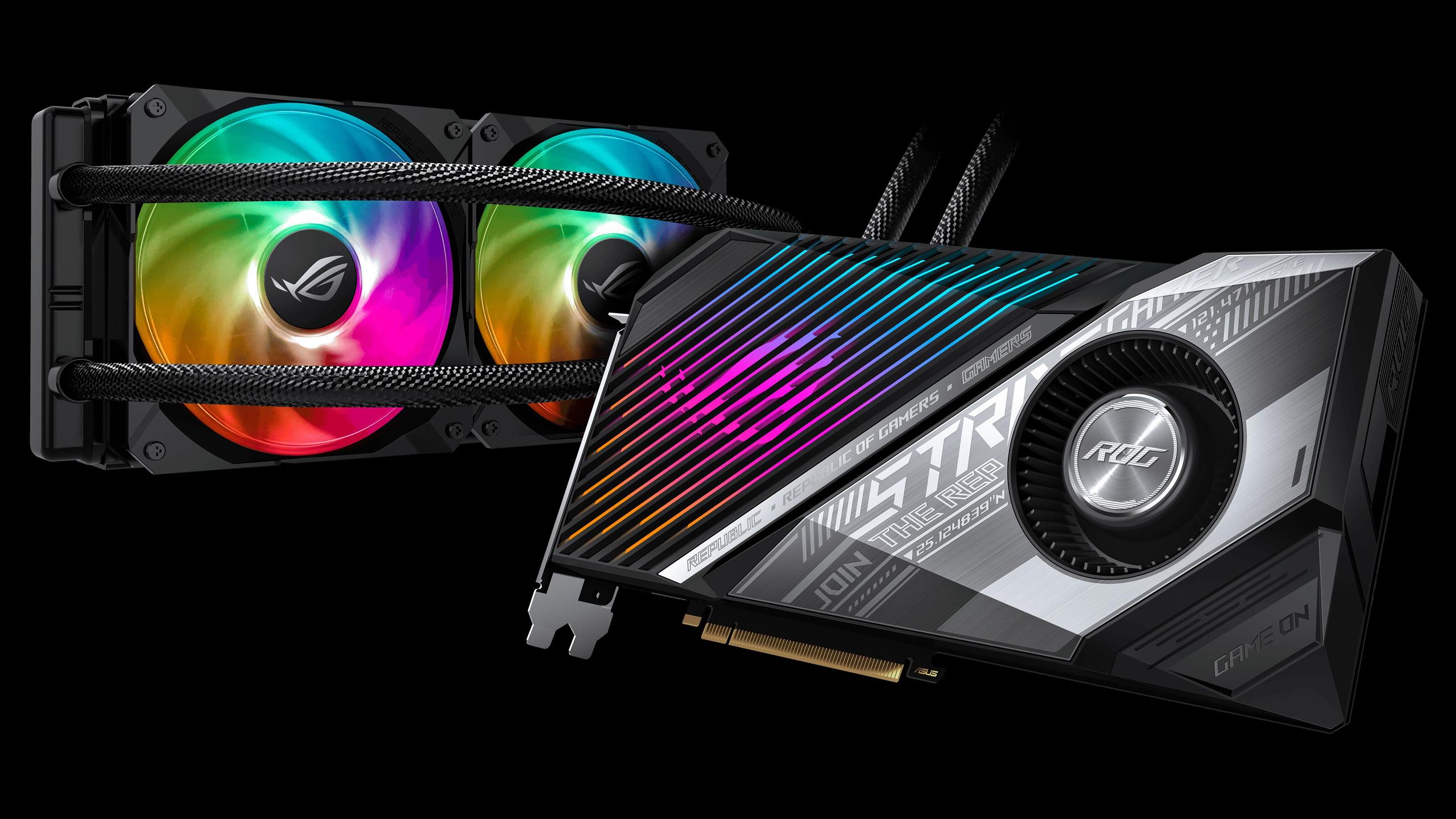 Asus Tames Big Navi With Liquid Cooling And Massive Coolers