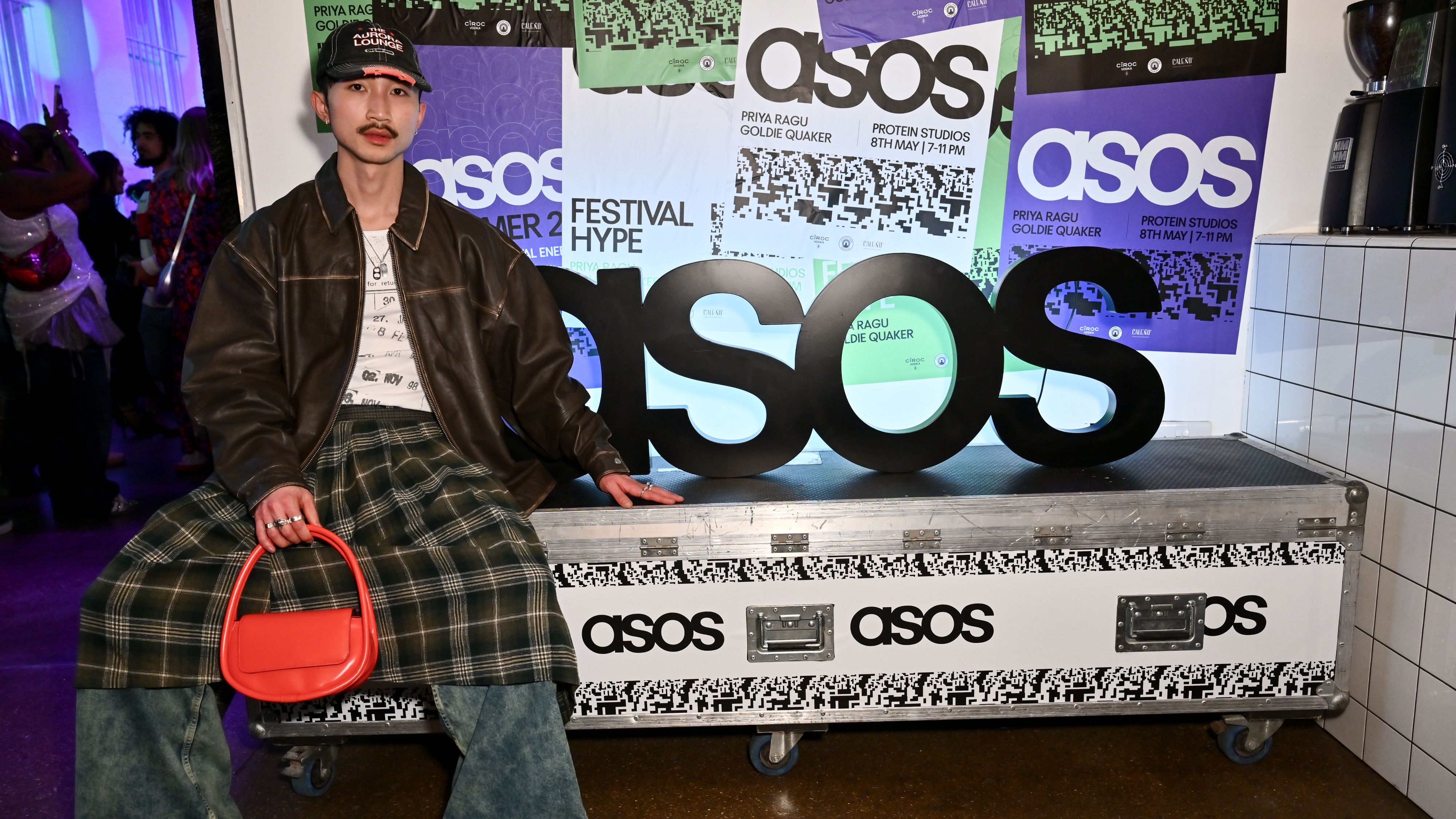 Chris Whly aka Chriswhly attends the ASOS Summer '24 Kick Off Party at Protein Studios in London