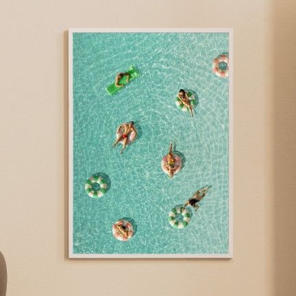 Floating Crowd Print 