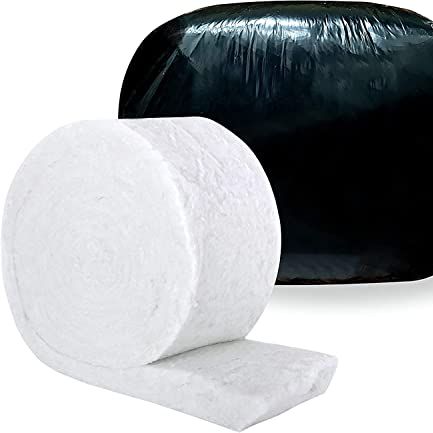 High Loft&amp;trade; Eco-Thermal Building Construction Loft Insulation Roll - Itch Free &amp;amp; None Toxin - Sustainable &amp;amp; Eco Alternative to Glass Wool Insulation (8m X 370mm X 50mm) 2.96 M&amp;sup2;