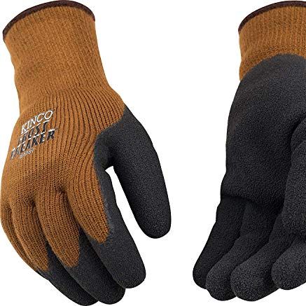 Kinco - Frost Breaker Heavy Thermal Work Gloves, Warm, Latex Grip, (1787)