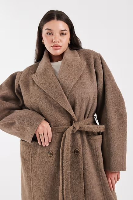 ASOS Curve wrap coat