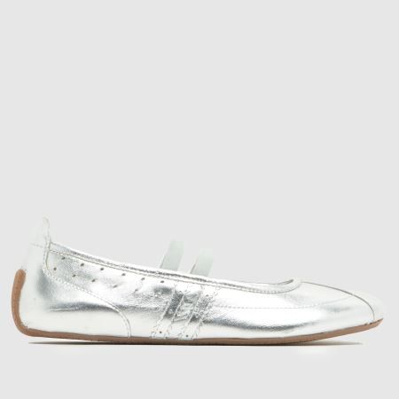 Schuh Marlo Leather Sneakerina in Silver