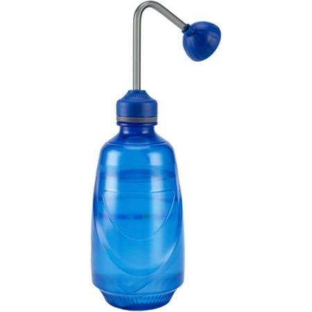 Watering Can for Seedlings,tiny Watering Bottle for Small Desk Plants and Succulents,0.45l Capacity,blue Color,precise Spray Nozzle
