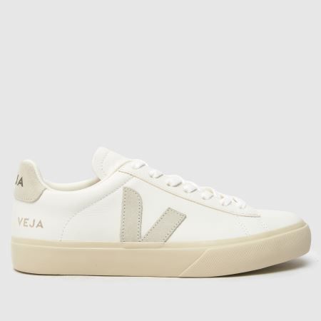 Veja Campo in White &amp;amp; Beige