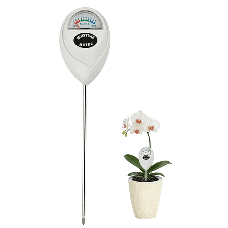 Yspuky Moisture Meter for Plants, Soil Test Kit Plant Water Meter for Indoor &amp;amp; Outdoor, Garden, Farm, Lawn Plant Care, No Battery Needed(white)