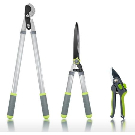 Hortem Loppers ,hedge Clipper and Pruner, Garden Pruning Shears Set
