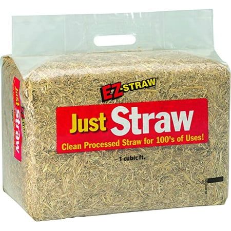 Ez Straw All-Purpose Straw Bale, 10lbs.