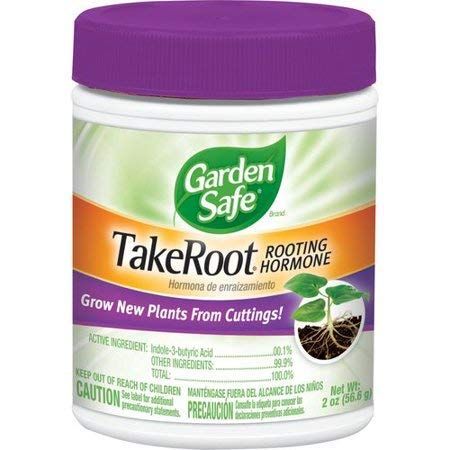 Garden Safe Takeroot Rooting Hormone for Plants, 2-Ounce (1 Pack) Made in Usa