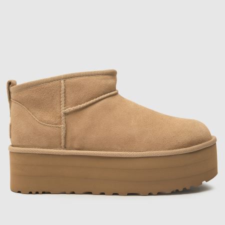 Ugg Classic Ultra Mini Platform in Sand
