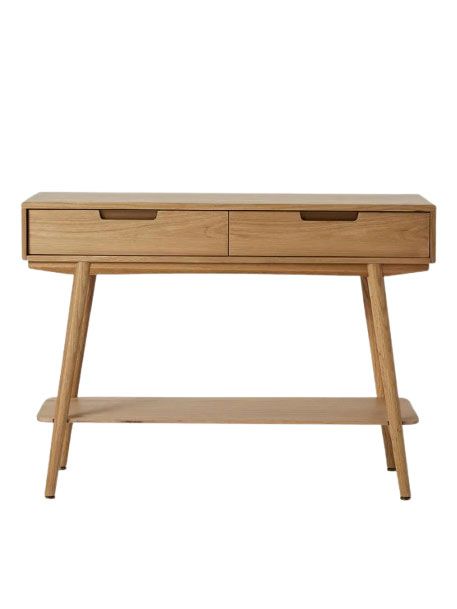 Console Table 01 - Oak