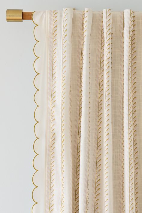 Joseph Altuzarra Vines Stripe Curtain