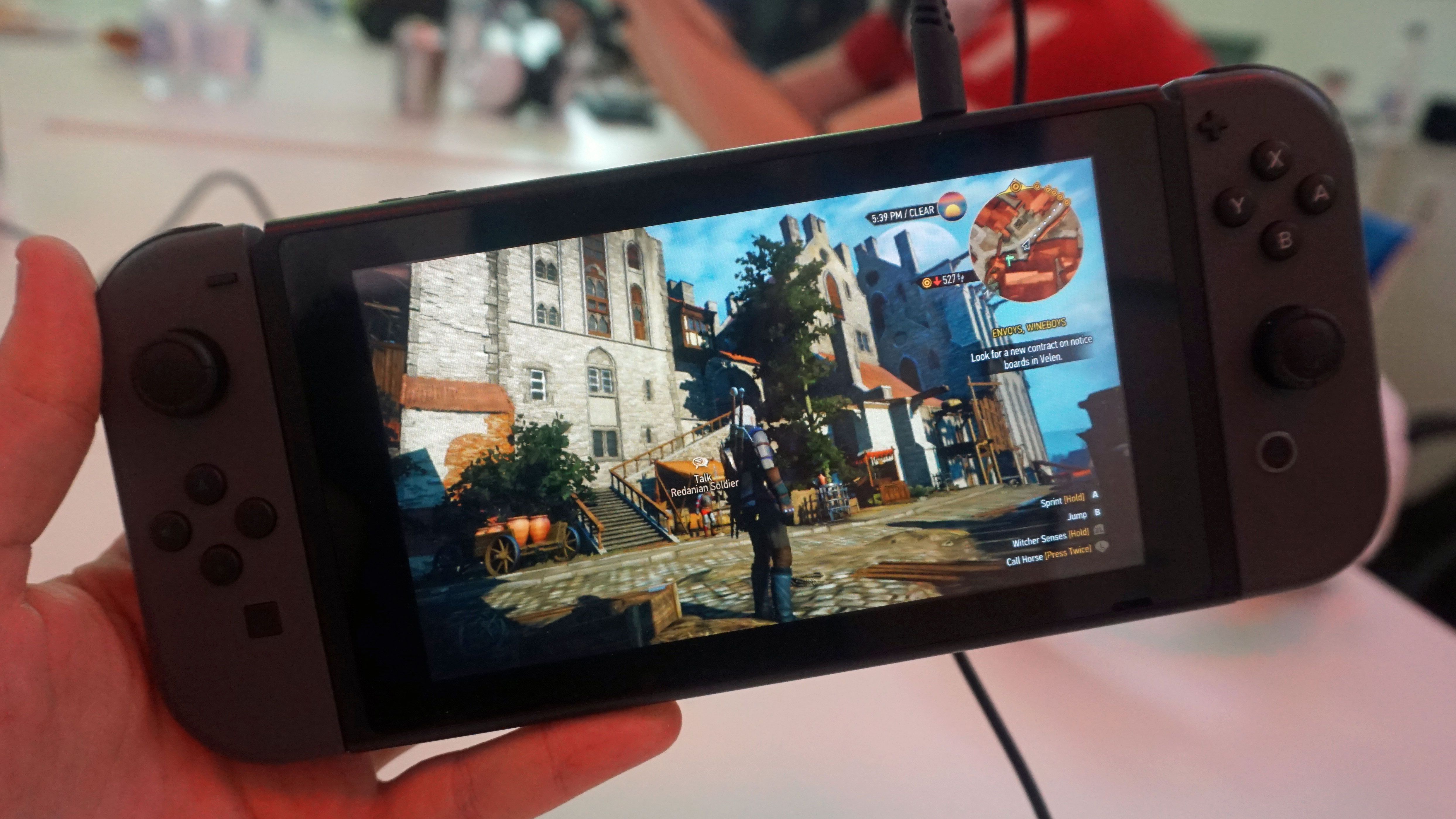 nintendo switch games witcher