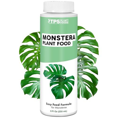 Monstera Plant Food for Monsteras and Philodendrons, Tropical Houseplant Liquid Fertilizer 8 Oz (250ml)