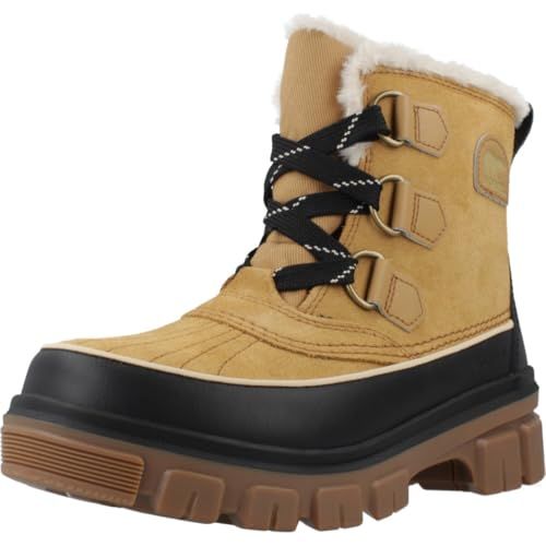 Sorel Womens Torino Wp Fashion Boot, Curry Black Torino 5, 5 Uk