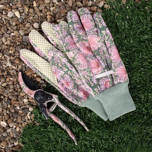 The Leonardo Collection William Morris Pimpernel Garden Tool Set for Gardening | Ideal Tool Kit &amp;amp; Gardening Gifts for Women &amp;amp; Men | Durable Garden Tools &amp;amp; Hand Tools for Daily Garden Work