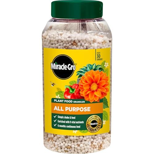Miracle-Gro Continuous Release All Purpose Plant Food, 900g, White