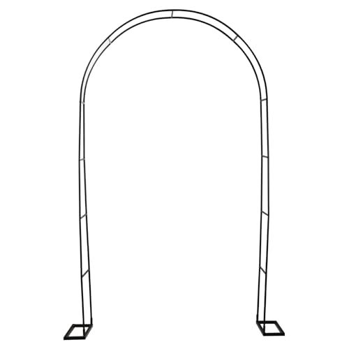 2.4m Heavy Duty Steel Garden Arch Trellis for Climbing Plants and Roses