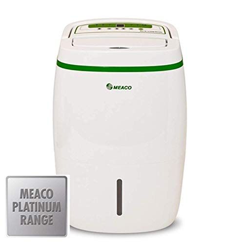 Meaco 20l Low Energy Dehumidifier for Home With Air Purifier Hepa Filter for Damp Condensation, Mould Removal Multi-Room Coverage Laundry Drying (20 Litre)