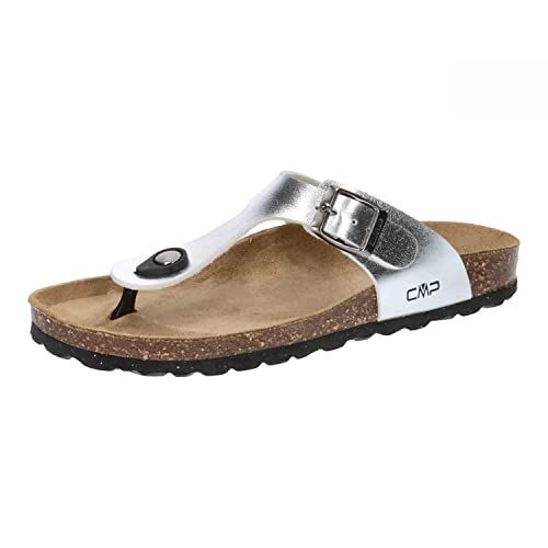 Cmp Eco Mymosa Women's Flip Flop Silver Uk 5.5