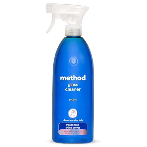 Method Glass Cleaner Spray, Mint, Windows &amp;amp; Mirrors, 828ml