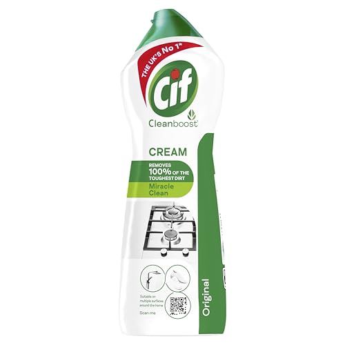 Cif Original Cream Cleaner Multipurpose Surface Cleaner Removes 100% of the Toughest Dirt 750 Ml