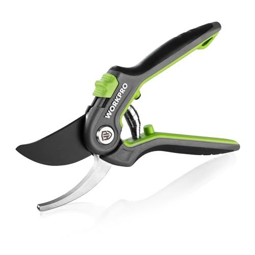 Workpro 200 Mm Secateurs &amp;amp; Pruning Scissors, Heavy Duty Garden Pruner