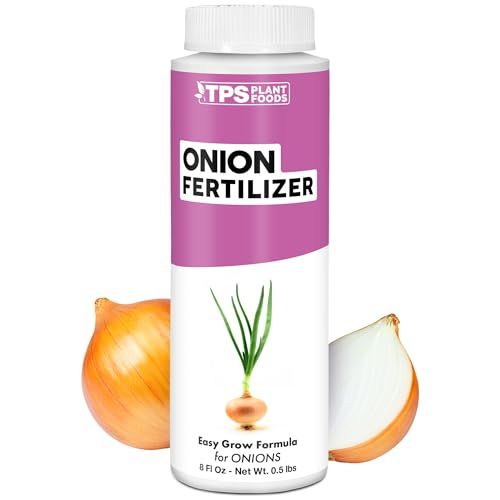 Onion Fertilizer &amp;ndash; Liquid Plant Food for Bigger Bulbs, Strong Root Development &amp;amp; Healthy Growth, 8 Oz