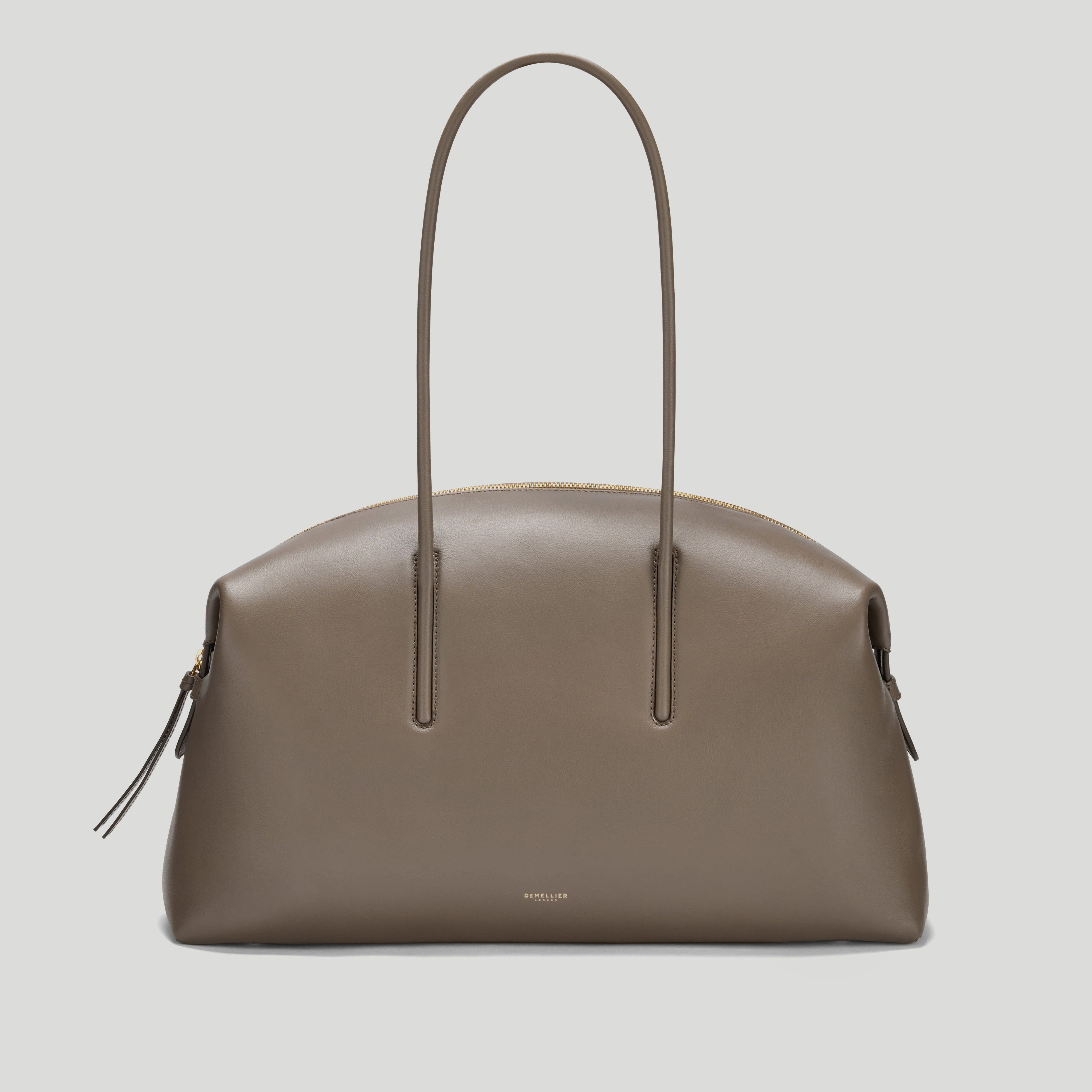 The Stockholm | Dark Taupe Fine Grain | Demellier