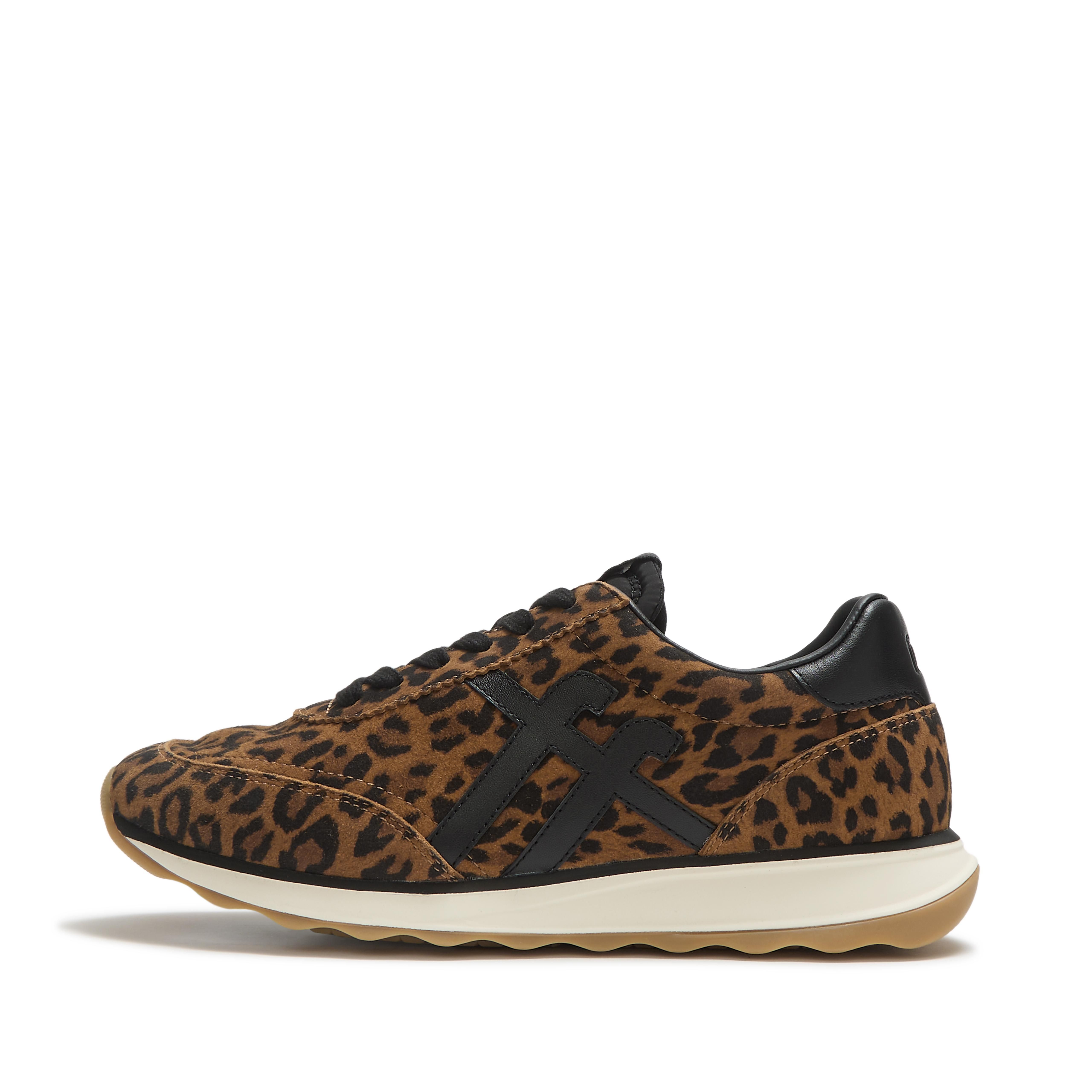 Women's Retro-Q Suede Leather Sneakers | Fitflop Uk