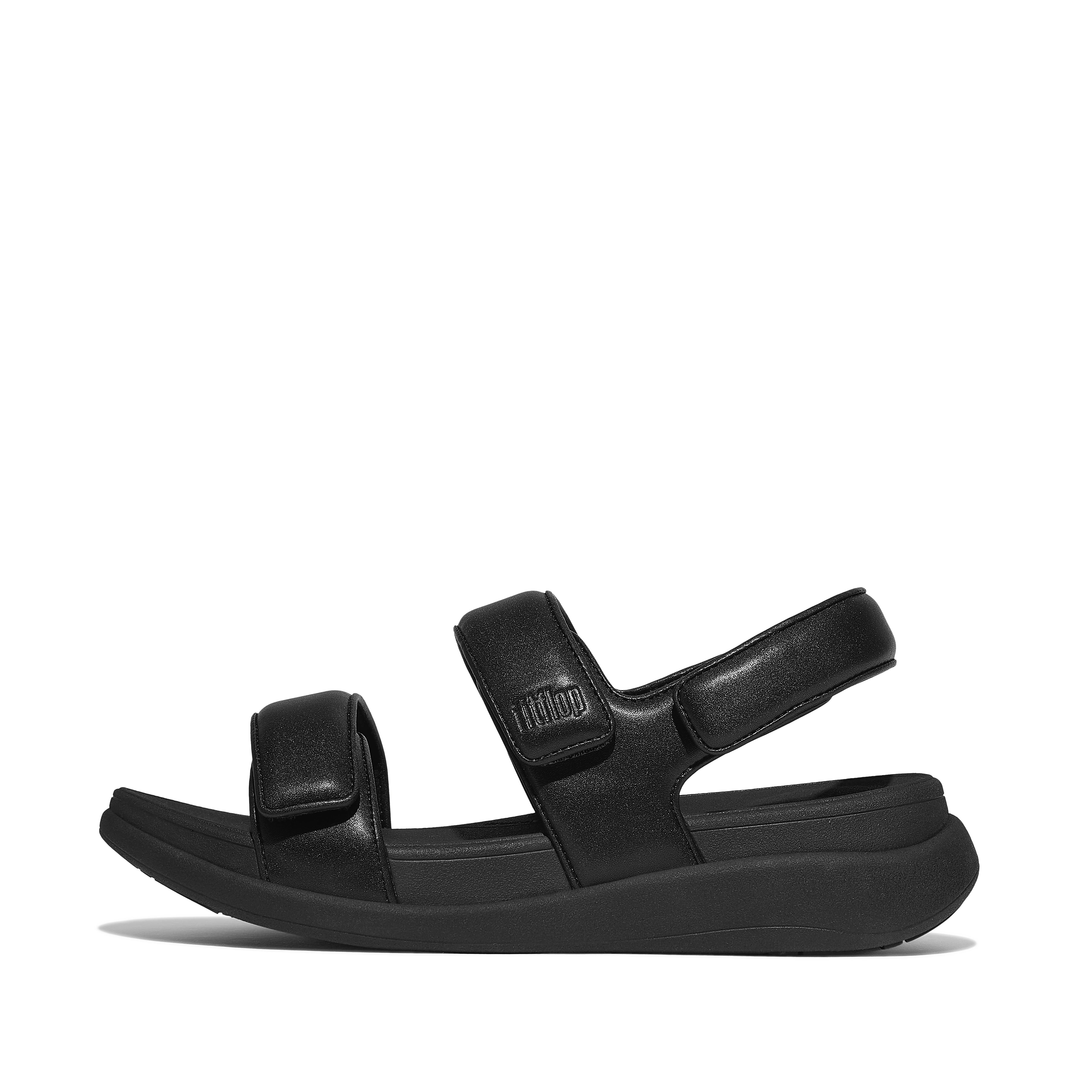 Women's F-Mode Adjustable Leather Back-Strap-Sandals | Fitflop Uk