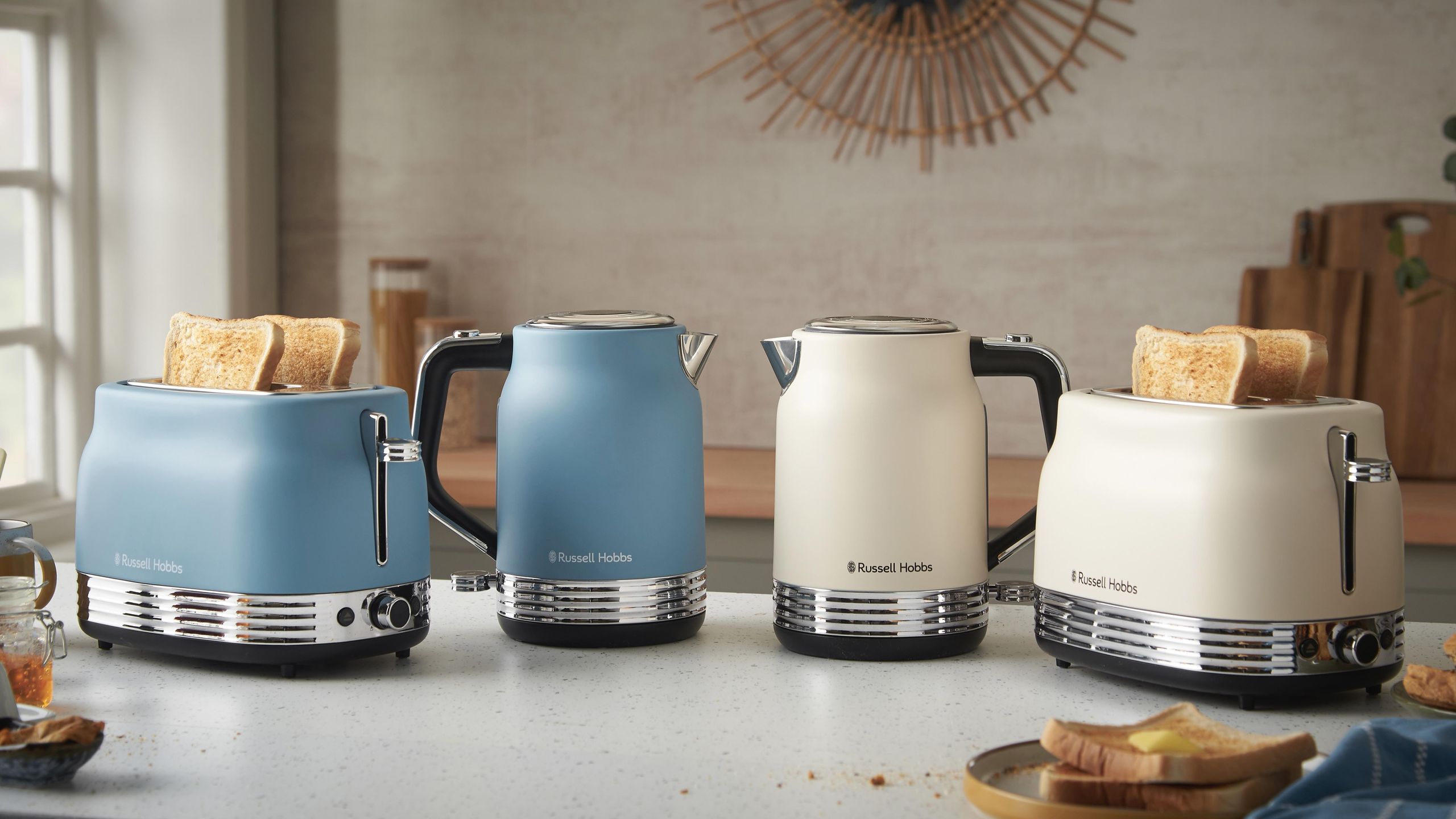 Russell Hobbs' new appliance range will bring retro elegance to