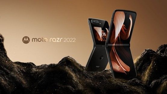 Motorola Moto Razr 2022 8GB+256GB ，2点 Motorola Razr 2022 5G Satin Black 256GB + 8GB Dual-SIM
