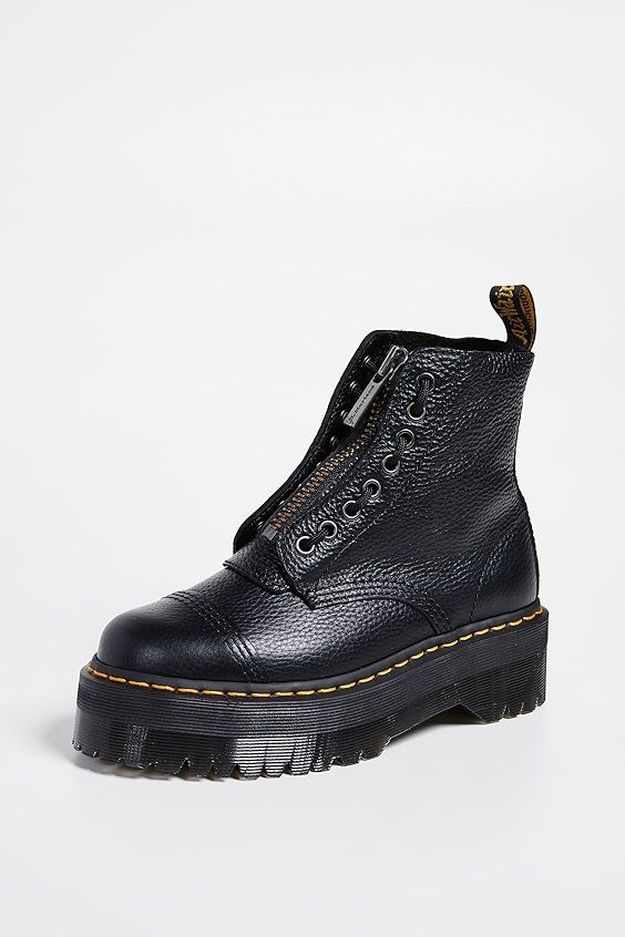 Sinclair 8 Eye Boots - Black