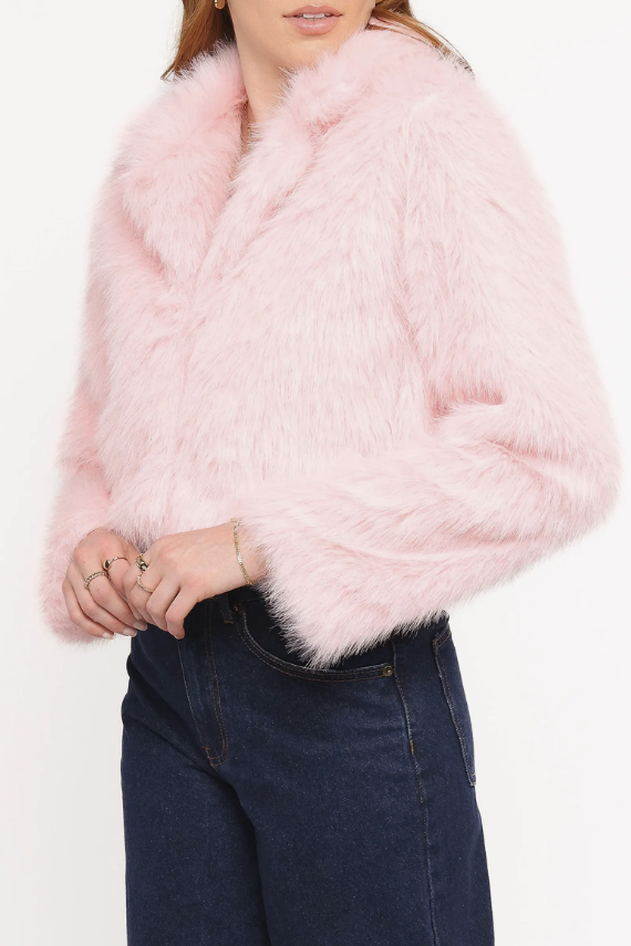 Petal &amp;amp; Pup, Bobbi Faux Fur Jacket