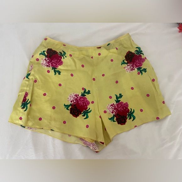 Marc Jacobs Resort 2013 Floral Shorts Size 6