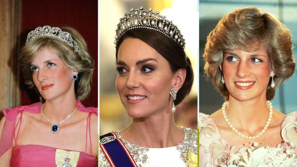 All the times Kate Middleton has worn Princess Diana's jewellery | Woman &  Home