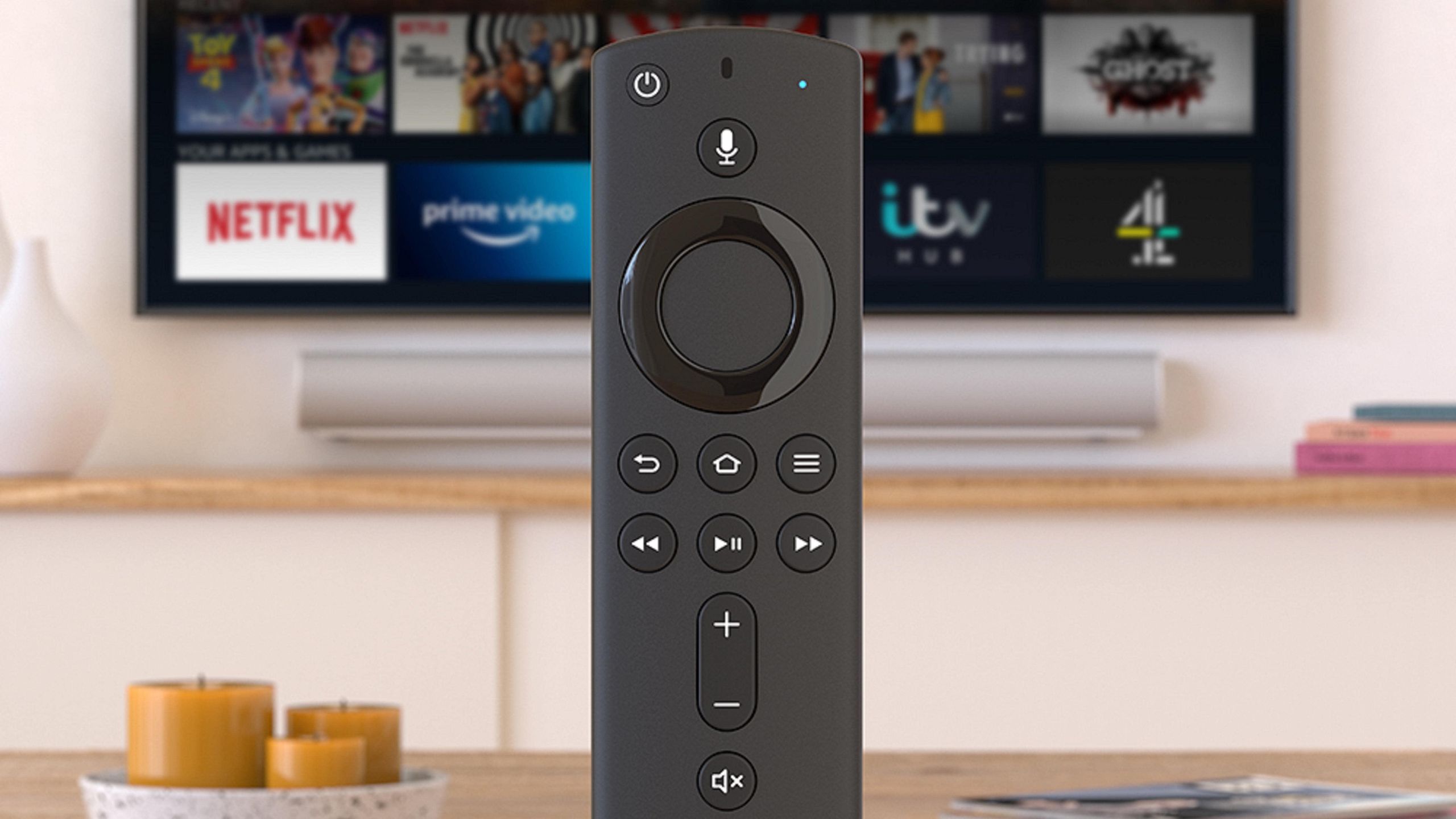 Passerelle multimédia Fire TV Cube avec Alexa - Amazon - Blanc - Sortie HDMI - Dolby Vision