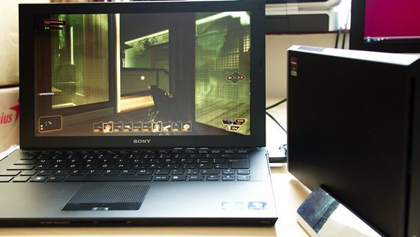 Hands on with Sony's external graphics card: it's superb | PC Gamer